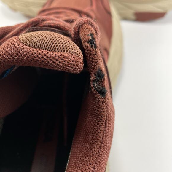 Hoka One One Anacapa Low GTX Hiking Sneakers Women Size 9 B Cherry Rust Red - Picture 11 of 12